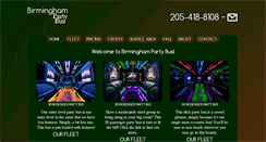 Desktop Screenshot of birminghampartybus.com